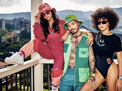 敢出彩，与GUESS一同踏上缤纷之旅 GUESS x J BALVIN Colores胶囊系列天猫多彩上线