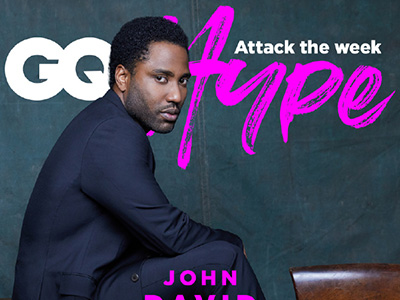 约翰·大卫·华盛顿登上本周英国《GQ Hype》周刊封面