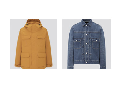 优衣库秋季时尚外套