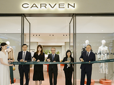 CARVEN卡纷于上海恒隆广场揭幕全球首家建筑概念店