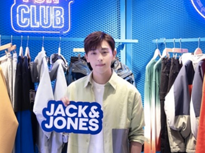JACK & JONES杰克琼斯携代言人邓伦揭幕CITY FUN CLUB快闪店