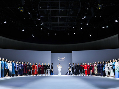 如兰盛放 华幕将启 “盖娅传说·熊英（Heaven Gaia）”2021SS上海国际时装周发布秀圆满成功