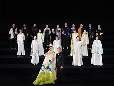 紫禁之巅 晕染飘逸灵感 嫵WOO于上海时装周发布2021春夏新品