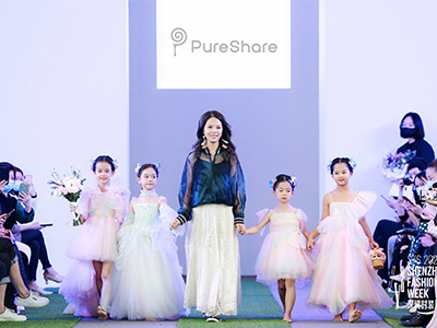 PureShare蓬纱馆《春之森林交响曲》再次亮相深圳时装周