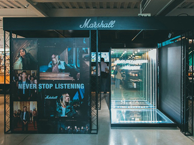 邂逅肆意摇滚态度  Marshall 品牌空间惊喜亮相成都纽空间