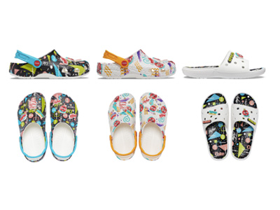 Crocs首次推出以可口可乐为灵感设计的系列鞋款 Crocs魅力大使周雨彤率先演绎，带你畅爽夏日天生自在！