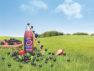 innocent®天真™鲜打原果™莓莓莓力动人™新上市：26.5颗莓果，半颗不少打给你