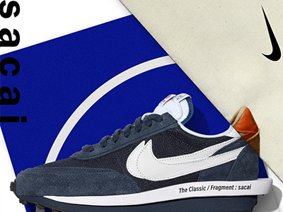 全新Nike x sacai LDWaffle系列运动鞋即将面世