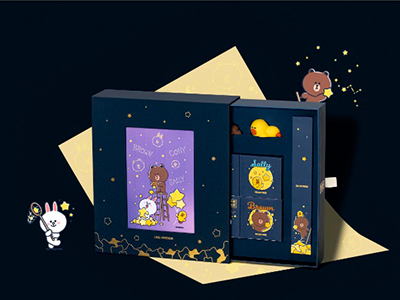 LINE FRIENDS推出中秋节月饼礼盒