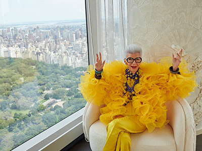 H&M即将携手时尚缪斯Iris Apfel推出全新合作系列