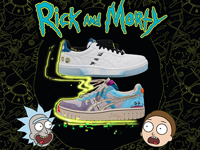 ASICS携手Rick and Morty，踏上星际冒险新旅程