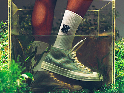 CONVERSE携手UNDEFEATED呈献全新 HALF CHUCK 70 鞋款