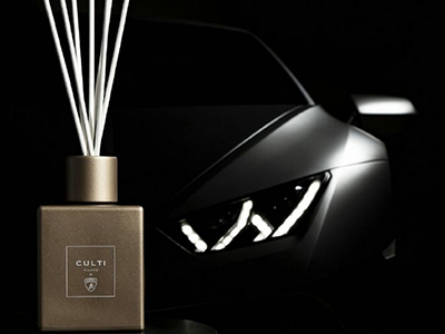CULTI MILANO与奢华跑车品牌Automobili Lamborghini兰博基尼 携手打造联名系列奢华家居扩香