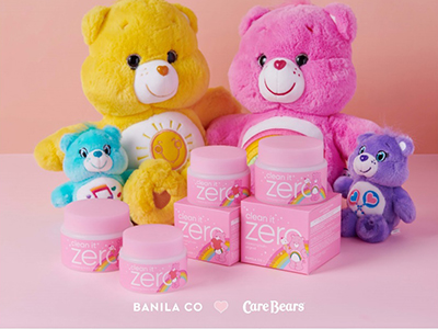 BANILA CO x Care Bears 爱心锁定 重磅推出2021年度限定小粉罐 向永远可爱的少女心致敬！