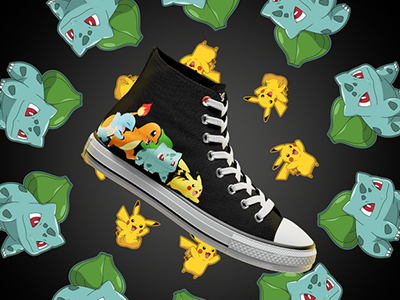 CONVERSE 携手宝可梦推出全新合作系列，庆祝宝可梦诞生25周年