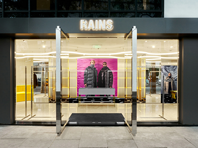 Rains全新零售概念空间开幕于上海，来自斯堪的纳维亚生活方式品牌继续扩张零售版图