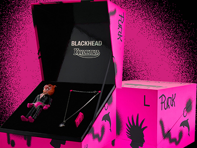 BLACKHEAD与潮玩艺术家清河联合主理人擦主席联合推出「成人童话」新年限量联名礼盒
