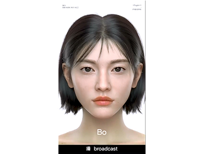 「播 broadcast」推出首位虚拟人物BO，星际探索即将启程！