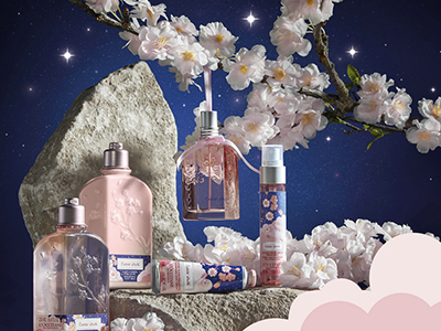 甜蜜樱花邂逅星河夜空，欧舒丹星河夜樱系列闪耀上市 ——星河反转，樱你璀璨 
