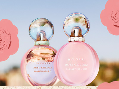 向光而生 无畏逐梦 BVLGARI Rose Goldea Blossom Delight Eau De Toilette 宝格丽欢沁玫香女士淡香水闪耀上市