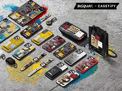 CASETiFY再度联手Basquiat打造全新合作系列