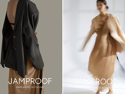 探索新型时装材料，JAMPROOF以一把“空心意面”解放身体