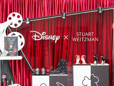 Disney x Stuart Weitzman耀动奇“履”限时体验空间惊奇亮相沪上
