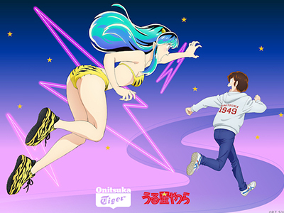 Onitsuka Tiger 鬼塚虎推出与动画作品《福星小子》联名特别合作款