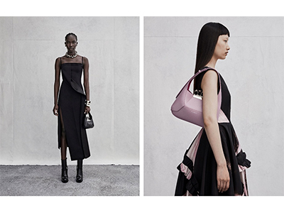 Alexander McQueen全新推出 The Slash及The Jewelled Hobo指环包