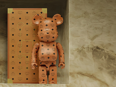 MCM×BE＠RBRICK推出全新联名公仔