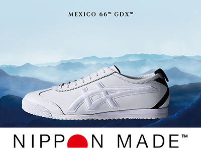 Onitsuka Tiger 鬼塚虎推出日本制MEXICO 66™ GDX™ 鞋款： 品牌经典 MEXICO 66™ 鞋型的高端演绎