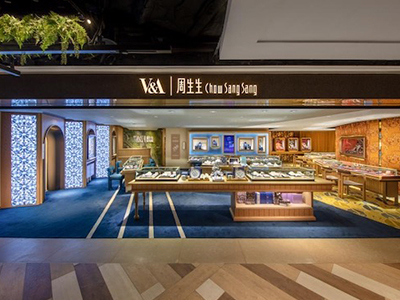 融合经典 焕然新生 「V&A博物馆 X 周生生珠宝概念店」盛启周年礼赞