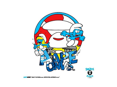 AAPE × 蓝精灵联名系列  开启「猿」林冒险之旅   