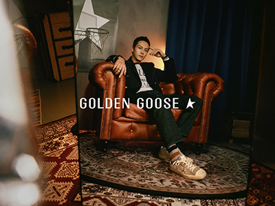 Golden Goose品牌全球代言人陈伟霆出镜演绎 全新V-Star形象大片