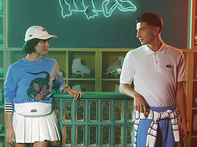 LACOSTE 联手 NETFLIX  全新春夏联名系列重磅登场