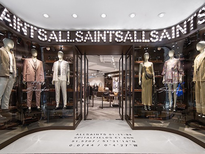 ALLSAINTS 中国大陆首家精品店登陆上海兴业太古汇