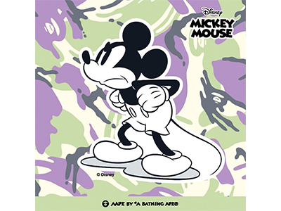 AAPE | MICKEY MOUSE联名系列  奇趣上身，续写夏日   
