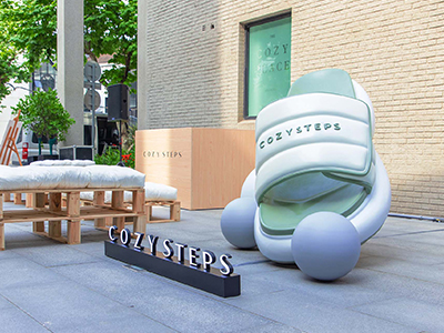 “巨鞋”来袭，一步Q弹入夏！COZY STEPS 2023夏季全新轻氧系列发布   
