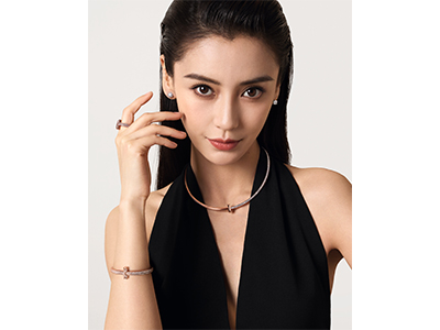 蒂芙尼携手蒂芙尼T系列代言人Angelababy杨颖 呈献全新Tiffany T系列广告大片