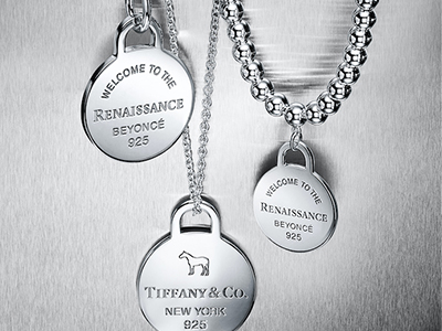 蒂芙尼为RENAISSANCE世界巡回演唱会推出Return to Tiffany® x Beyoncé 系列