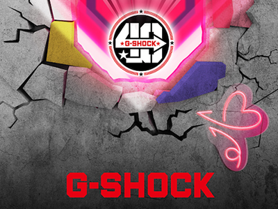 分秒甜蜜，爱而无畏！G-SHOCK呈现七夕特别企划「LOVE & TOUGH」