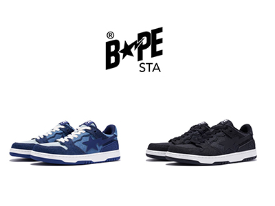 丹宁狂想，BAPE® SK8 STA解锁秋日新姿