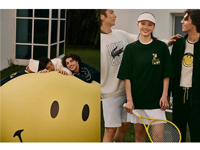 运动时尚新风格  LACOSTE 携手 SMILEY 及 SPORTY  RICH 推出别具一格联名系列