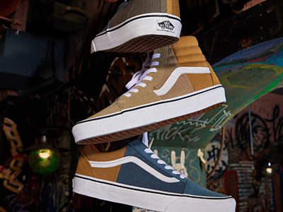 破格登场，Vans 推出多色拼贴鞋服系列