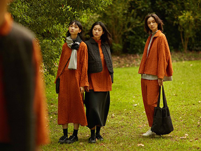 MUJI IDÉE 23AW系列服装全新上市，以织物书写色彩碰撞
