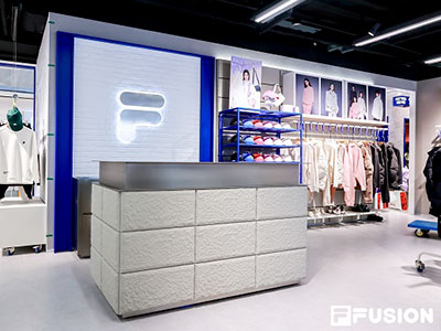 融合多元 潮流新生 FILA FUSION首家潮流运动概念店FUSION BLUE BOX启幕