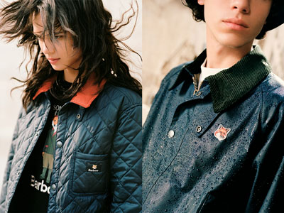 Maison Kitsuné携手Barbour著写全新故事篇章