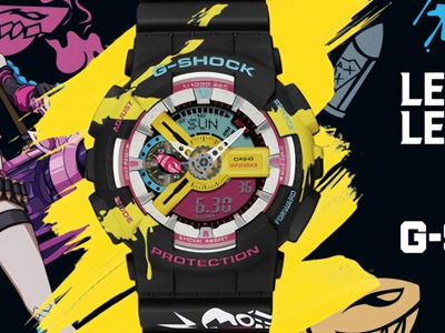 热血G结，英雄加冕！G-SHOCK首度携手《英雄联盟》打造联名腕表