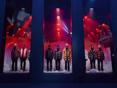 MONCLER X PALM ANGELS联名系列颠覆演绎美式风格 灵动诠释轻盈的艺术