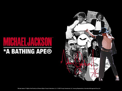 A BATHING APE®︎ × MICHAEL JACKSON 致敬流行音乐之王